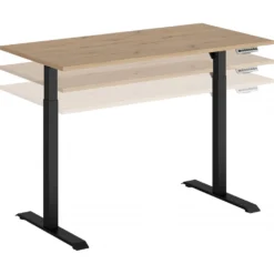 Skånska Möbelhuset Space Höj Och Sänkbart Skrivbord 160 X 70 Cm - Ek -Stolar affär 002ec7f7acc2f935edc266630e11fad84d