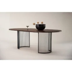 Skånska Möbelhuset Hamneskär Matbord 220 X 110 Cm - Svart/valnöt 8 Skånska Möbelhuset Hamneskär Matbord 220 X 110 Cm - Svart/valnöt -Stolar affär 017ac11f171db3559f92bf587fefa613bd