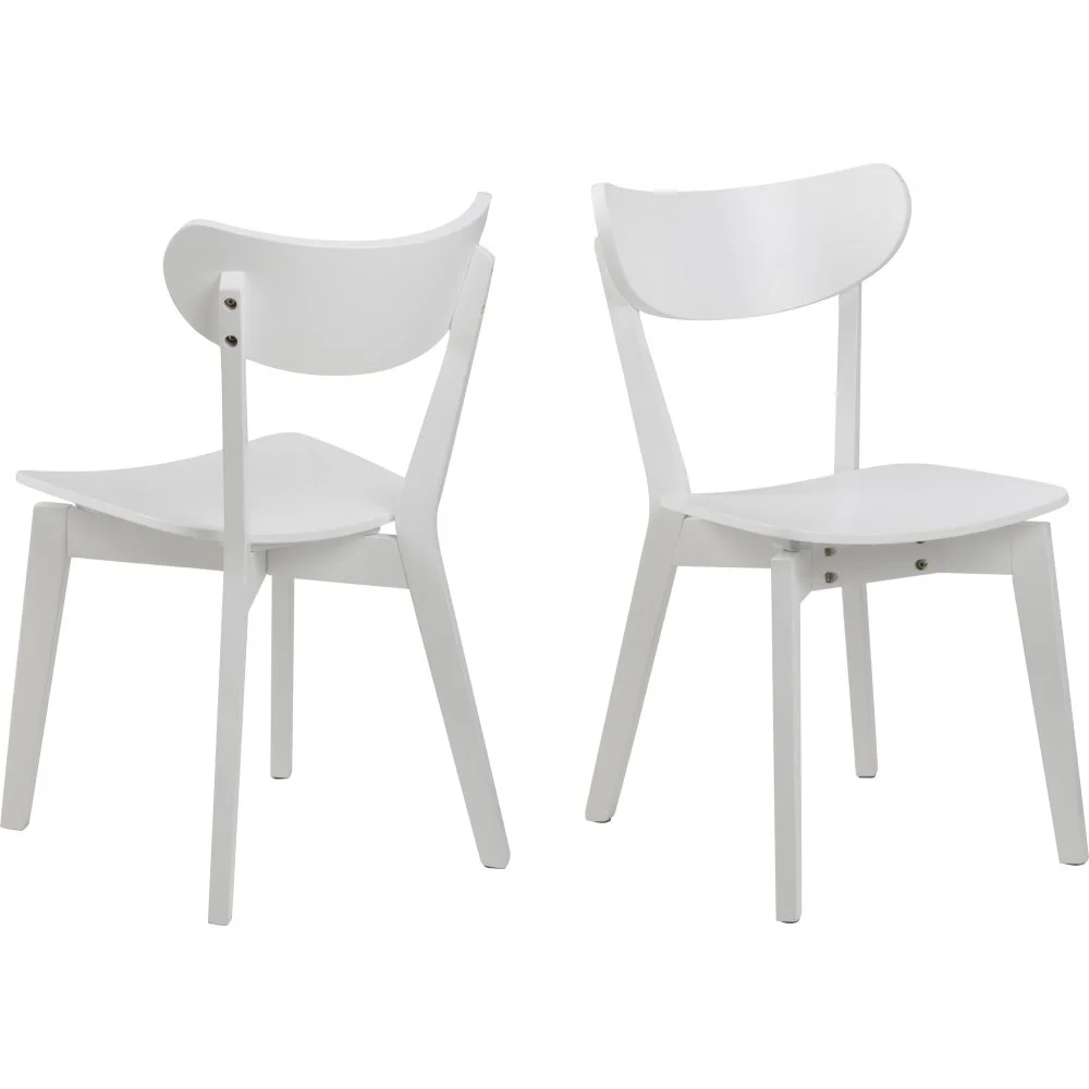 Skånska Möbelhuset Roxby Matstol - Vit 3 Skånska Möbelhuset Roxby Matstol - Vit