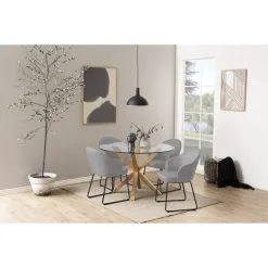 Skånska Möbelhuset Heaven Matbord Ø119 Cm - Ek -Stolar affär 01eb4ecef237b4f2f0b1d82f0f454a1742