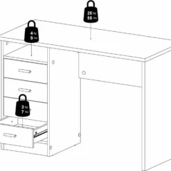 Skånska Möbelhuset Function Plus Skrivbord 110 X 48,5 X 76 Cm - Tryffel 23 Skånska Möbelhuset Function Plus Skrivbord 110 X 48,5 X 76 Cm - Tryffel -Stolar affär 01fa52b991fd2ec36c089102f333794677