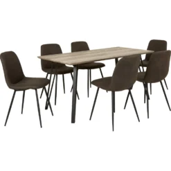 Skånska Möbelhuset Smokey Matbord 160 Cm - Grå -Stolar affär 029efc666251fc96bc648b6936261729ab