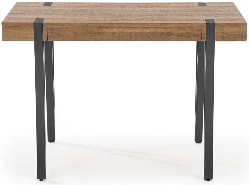 Skånska Möbelhuset Paul Skrivbord Med Förvaring 110x55 Cm - Valnöt/svart 4 Skånska Möbelhuset Paul Skrivbord Med Förvaring 110x55 Cm - Valnöt/svart - Bild 2