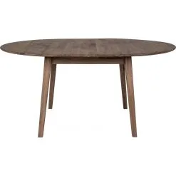 HOUSE NORDIC Metz Matbord 118-158 X 118 Cm - Rökt Ek -Stolar affär 0349e88110ed12e74caa953745d4b3e94d