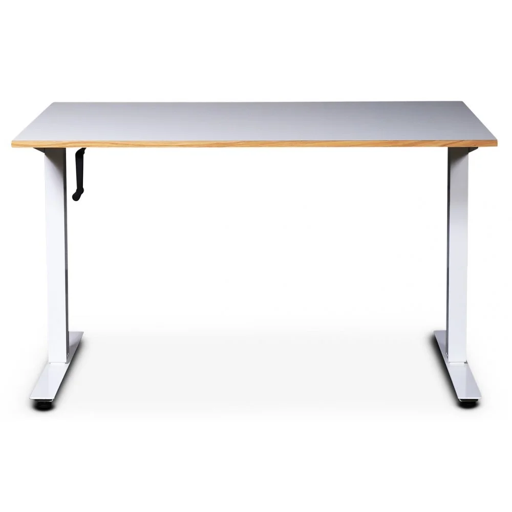 Skånska Möbelhuset Wedge Höj Och Sänkbart Skrivbord 120x80 Cm - Vit HPL (Högtryckslaminat) 5 Skånska Möbelhuset Wedge Höj Och Sänkbart Skrivbord 120x80 Cm - Vit HPL (Högtryckslaminat) - Bild 3