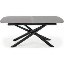 Skånska Möbelhuset Sparrow Matbord 180-240 X 95 Cm - Grå/svart -Stolar affär 044ca2f0dedb9a249d0dabfc415abe3bfa