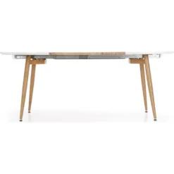 Skånska Möbelhuset Preston Matbord 160-200 Cm - Vit -Stolar affär 045b5acd8e45a593582a69b3af93f678da