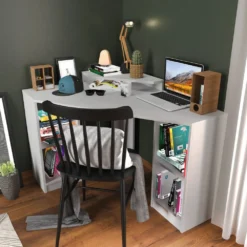 Skånska Möbelhuset Floating Skrivbord 120 X 90 Cm - Vit -Stolar affär 04f12b2fea01fb4b1a11b194d760cc65e3