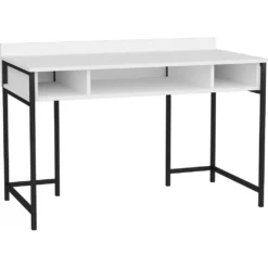 Skånska Möbelhuset Alma Skrivbord 120 X 60 Cm - Svart/vit