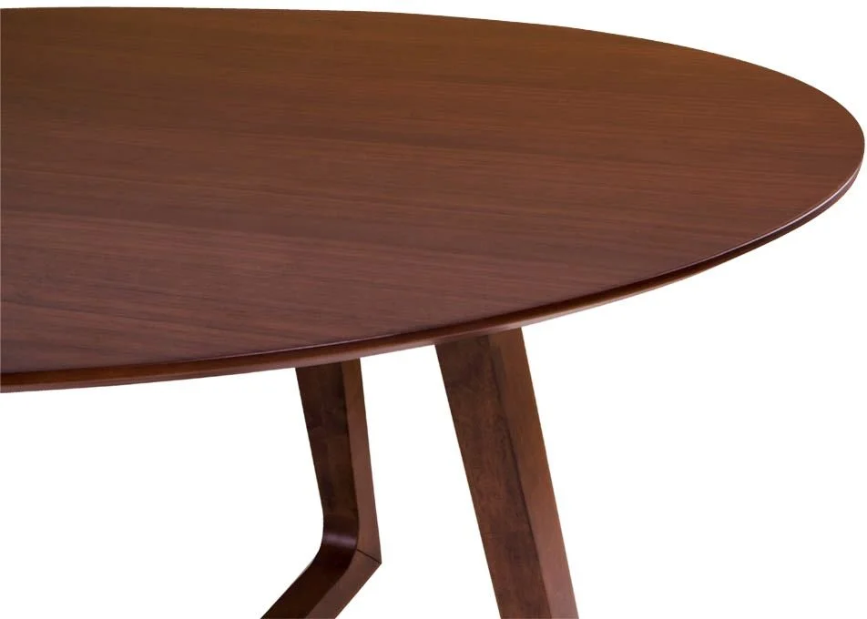 HOUSE NORDIC Hellerup Matbord - Valnöt Fanér - Ø137 5 HOUSE NORDIC Hellerup Matbord - Valnöt Fanér - Ø137 - Bild 3