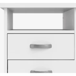 Skånska Möbelhuset Function Plus Skrivbord Med 4 Lådor 109,3 X 48,5 Cm - Vit -Stolar affär 067a6b6d209ade294f47f1dc2f05ba3fe2