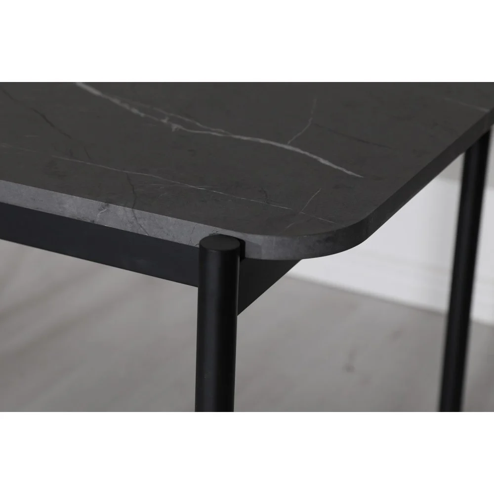 Skånska Möbelhuset Wayne Matbord 180x90 Cm - Grå Marmorfoliering 5 Skånska Möbelhuset Wayne Matbord 180x90 Cm - Grå Marmorfoliering - Bild 3