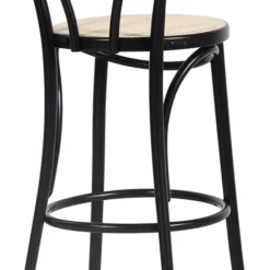 Fameg No 18 Barstol Med Rottingsits - Svart -Stolar affär 07c07ac7284524ff20fe1eb0aea59afbe5