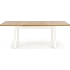 Skånska Möbelhuset Callahan Matbord 140-220 Cm - Riviera Ek/vit -Stolar affär 0820b883b18d40d74dc36a3aa75cc9dc27