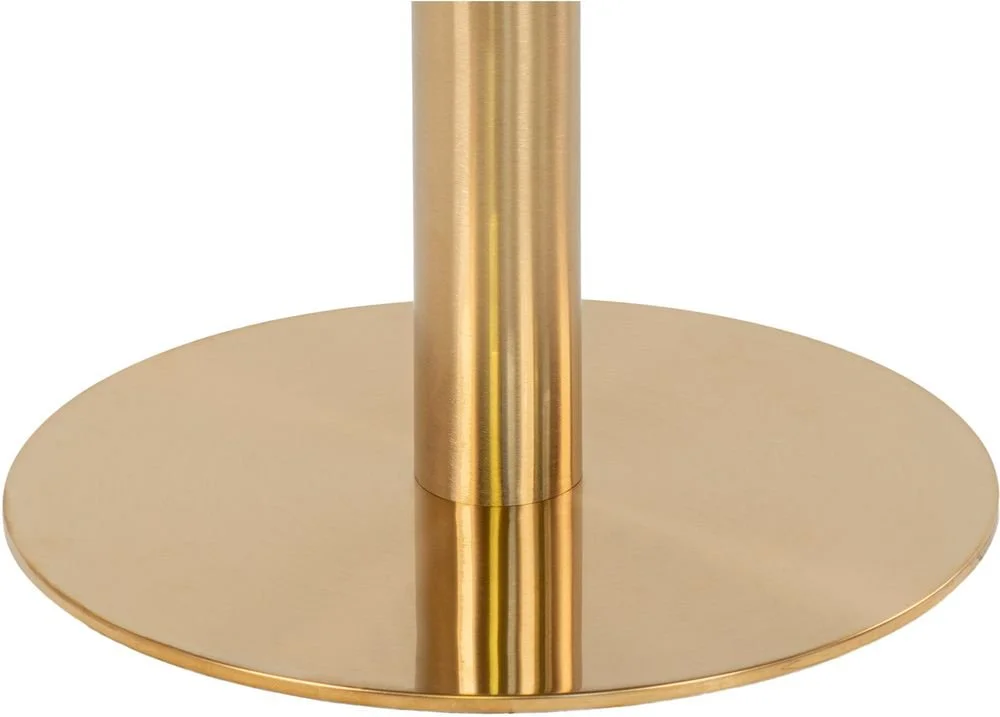 HOUSE NORDIC Bolzano Matbord - Marmorimitation/mässing - ø90 5 HOUSE NORDIC Bolzano Matbord - Marmorimitation/mässing - ø90 - Bild 3