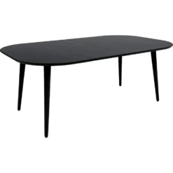 Skånska Möbelhuset Sindre Matbord 120-200 Cm - Svart -Stolar affär 08f6e6804572ec23a55bad1e35229a4925