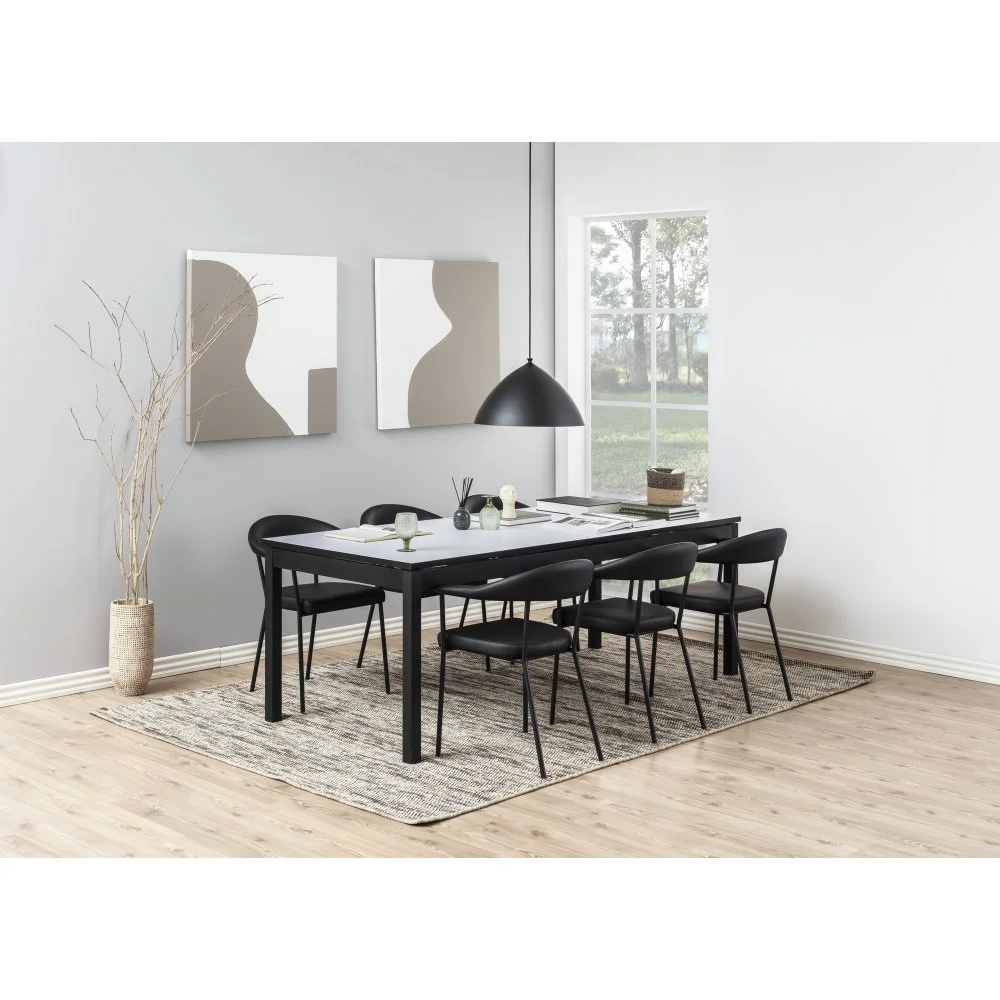 Skånska Möbelhuset Ava Karmstol - Svart 7 Skånska Möbelhuset Ava Karmstol - Svart - Bild 5