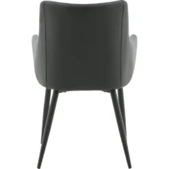 Skånska Möbelhuset Paolo Karmstol - Svart PU -Stolar affär 0aca4bc2e609edd739be84f1f9486eca0d