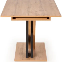 Skånska Möbelhuset River Matbord 130-175 Cm - Wotan Ek/svart -Stolar affär 0b845bf3f62411509c240e3b7bc15025ef