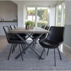 HOUSE NORDIC Montpellier Matbord - Rökt Ek - 200x95x75 -Stolar affär 0ba23cb96e99504cbaf7c8ebbbb1b0703c