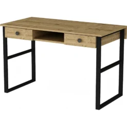 Skånska Möbelhuset Denver Skrivbord 120x60 Cm - Ek -Stolar affär 0c995e609a42dc30fc1b41dee4dd97091d