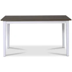 Skånska Möbelhuset Skagen Matbord 140x90 Cm - Brunoljad Ek / Vit -Stolar affär 0cd900743793cd11c057539c4d7e743137