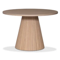 Skånska Möbelhuset Cleo Runt Matbord Ø110 Cm - Vitoljad Ek