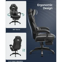 Skånska Möbelhuset Waldemar Kontorsstol - Svart/grå -Stolar affär 0fb3b8a613438047bfd598074bb375d4cc