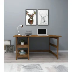 Skånska Möbelhuset City Skrivbord 120x55 Cm - Valnöt -Stolar affär 1090c73c22ab47cc42574090bc0e7d18fc