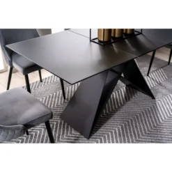 Skånska Möbelhuset Westin Matbord 120-160 Cm - Svart -Stolar affär 10acc8115790f1cf20c08bb4617ec3eae8