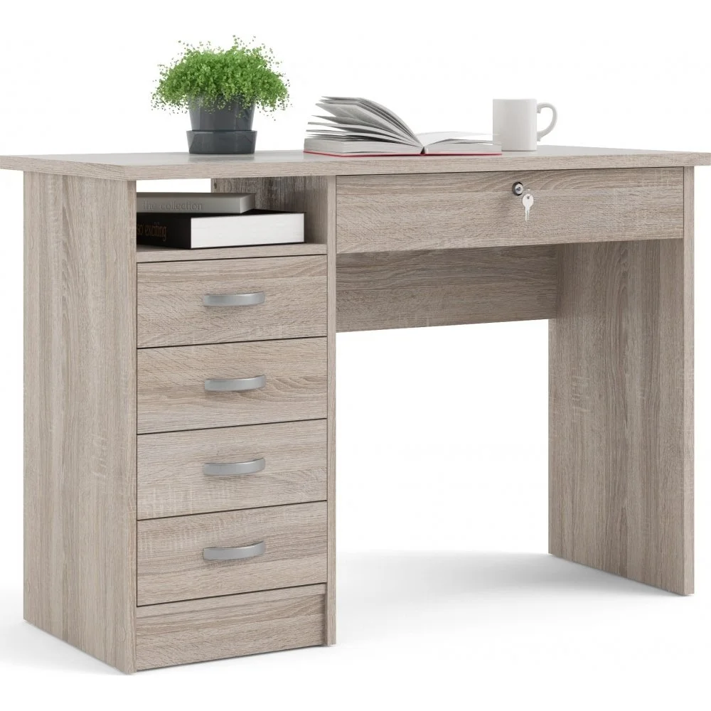 Skånska Möbelhuset Function Plus Skrivbord Med 4 Lådor 109,3 X 48,5 Cm - Tryffel 8 Skånska Möbelhuset Function Plus Skrivbord Med 4 Lådor 109,3 X 48,5 Cm - Tryffel - Bild 6