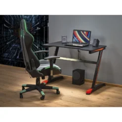 Skånska Möbelhuset Astal Skrivbord 100x60 Cm - Svart/röd -Stolar affär 11b5c58b54f06e25801584fa3f6d1393f8