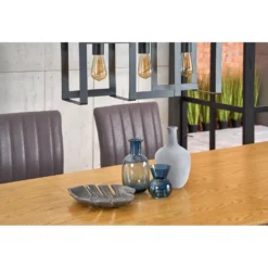 Skånska Möbelhuset Bing Matbord 160-220 Cm - Ek/svart -Stolar affär 12208eb7229f110e564e9baf17446ada32