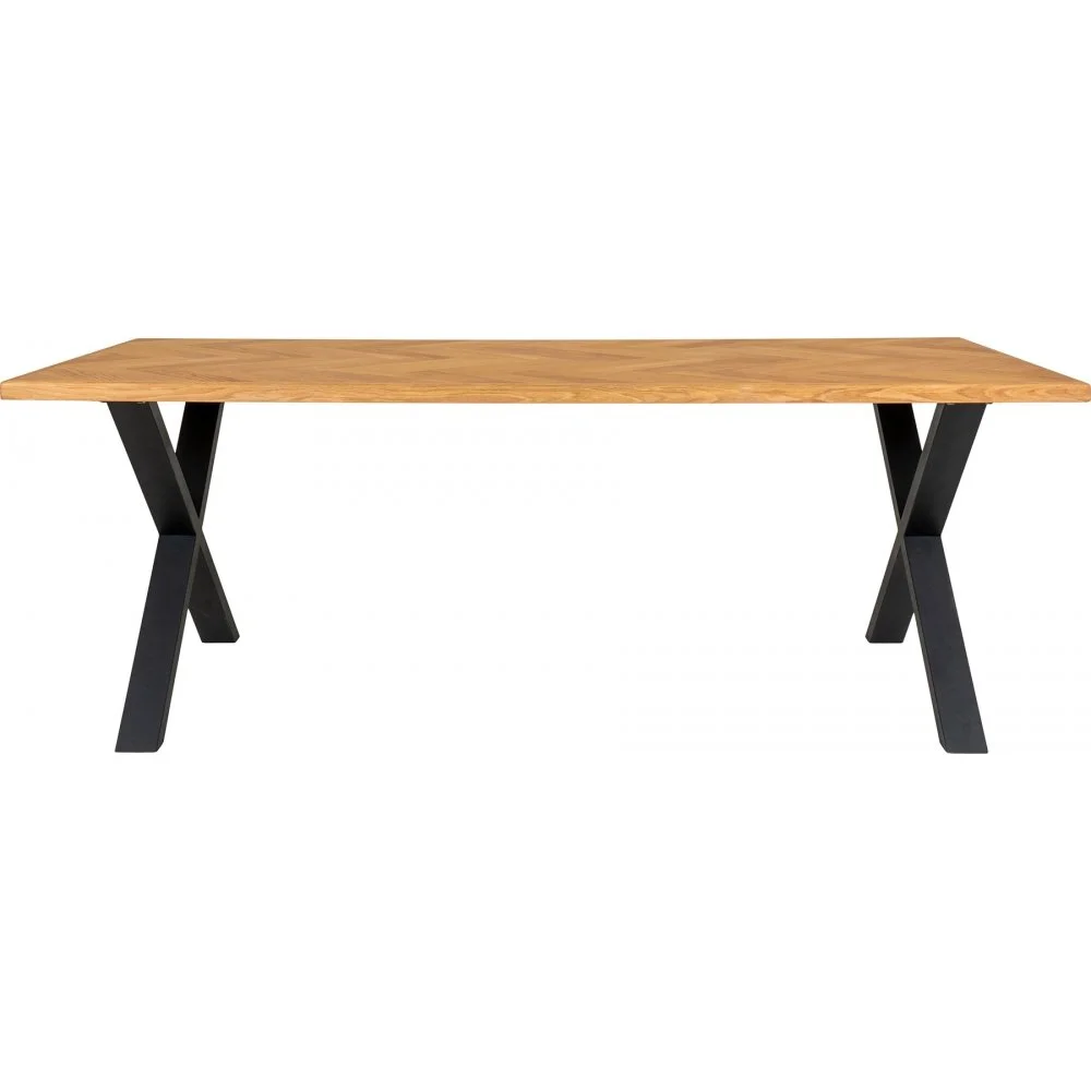 HOUSE NORDIC Bordeaux Matbord 200 X 95 Cm - Fiskbensmönstrad Ek 4 HOUSE NORDIC Bordeaux Matbord 200 X 95 Cm - Fiskbensmönstrad Ek - Bild 2