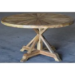 Skånska Möbelhuset Palma Rustikt Matbord Ø140 Cm - Återvunnen Drivved -Stolar affär 14198166bd26d8c77196c727ab4b9ef1d4