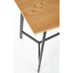 Skånska Möbelhuset Atribu Skrivbord 100x50 Cm - Ek/svart -Stolar affär 157f144a95e1d8894c4902d33caa8fd27a