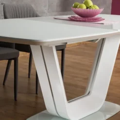 Skånska Möbelhuset Bumbi Matbord 140-200 Cm - Vit -Stolar affär 1660562212 5 1