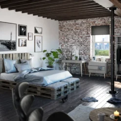 Skånska Möbelhuset Softline Skrivbord 114 X 57 Cm - Grå -Stolar affär 1669487049 3