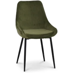 Skånska Möbelhuset Parade Matstol - Grön Sammet