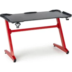 Skånska Möbelhuset Tebur Skrivbord 122x60 Cm - Svart/röd