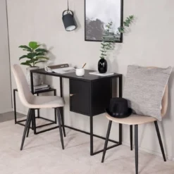 Skånska Möbelhuset Torsnäs Skrivbord 95x45 Cm - Svart -Stolar affär 17923cd3a34f1c531800134e384af2104f