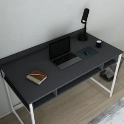 Skånska Möbelhuset Alma Skrivbord 120 X 60 Cm - Vit/antracit -Stolar affär 1ab01336b743360c9b9410912d39c6719e