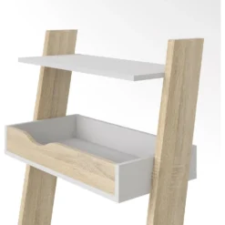 Skånska Möbelhuset Oslo Skrivbord 65 X 48 Cm - Vit/ek -Stolar affär 1ac027a0c5006bd58c2161cfc71eff74a8