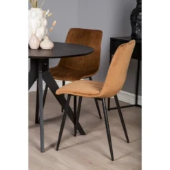 Skånska Möbelhuset Kayla Stol - Brun Sammet -Stolar affär 1ae9c50a039c8b646973c63e19a1083604