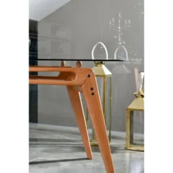 Skånska Möbelhuset Palace Matbord 160 Cm - Ek/glas -Stolar affär 1b34b62fba7856b29725a2b0a1198f28c6