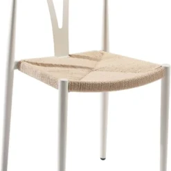 Skånska Möbelhuset Alfa Stol - Vit / Rotting