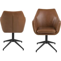 Skånska Möbelhuset Nora Karmstol - Brun PU 11 Skånska Möbelhuset Nora Karmstol - Brun PU -Stolar affär 1c353d75751993170c9029bd750305f207