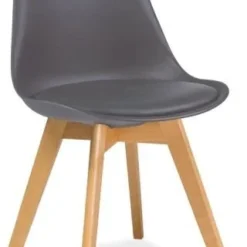 Skånska Möbelhuset Jerry Matstol - Grå/bok