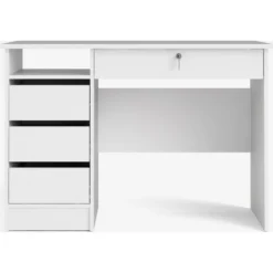 Skånska Möbelhuset Function Plus Skrivbord Med 3 Lådor 109,3 X 48,5 Cm - Vit -Stolar affär 1d0d8b94bdccedb67caf9c58c5a8ba6aa4