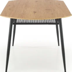 Skånska Möbelhuset Rankin Matbord 160 Cm - Ek/svart -Stolar affär 1d2d212cb781239fb407c7c0518b98d106